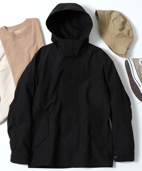 coen（コーエン）の「ボリュームネックショートモッズブルゾン(ネイビー⇒WEB限定カラー)#（モッズコート・メンズ・オリーブ/ブラック/ネイビー・SMALL/LARGE/X-LARGE/MEDIUM）」の21枚目の写真