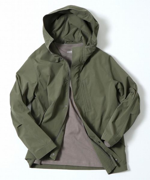 coen（コーエン）の「ボリュームネックショートモッズブルゾン(ネイビー⇒WEB限定カラー)#（モッズコート・メンズ・オリーブ/ブラック/ネイビー・SMALL/LARGE/X-LARGE/MEDIUM）」の22枚目の写真