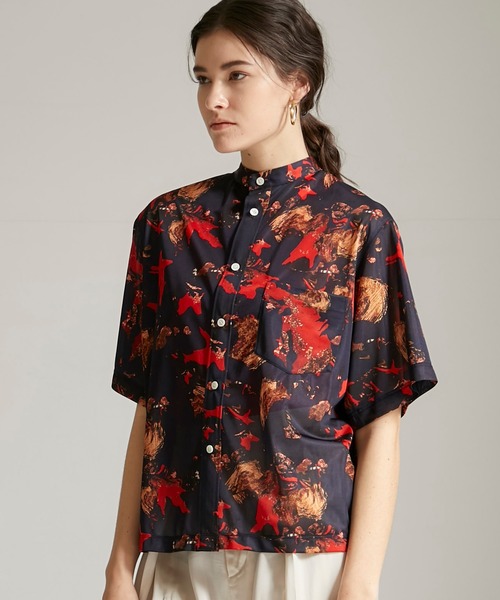 TOGA PULLA】Metal collar shirt(F24DA015)｜阪急百貨店公式通販