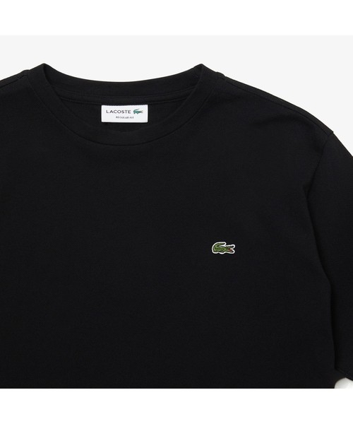 LACOSTE(ラコステ)の「鹿の子クルーネックTシャツ(半袖)(Tシャツ/カットソー・メンズ・ホワイト/ブラック/ネイビー/グレー・2/3/5/4)」の11枚目の写真