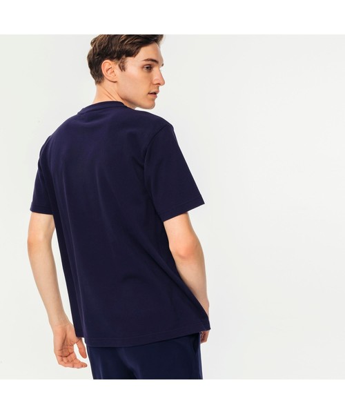 LACOSTE(ラコステ)の「鹿の子クルーネックTシャツ(半袖)(Tシャツ/カットソー・メンズ・ホワイト/ブラック/ネイビー/グレー・2/3/5/4)」の13枚目の写真