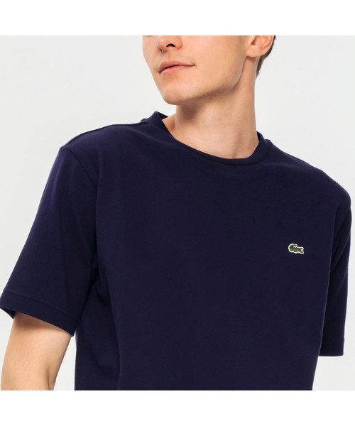 LACOSTE(ラコステ)の「鹿の子クルーネックTシャツ(半袖)(Tシャツ/カットソー・メンズ・ホワイト/ブラック/ネイビー/グレー・2/3/5/4)」の14枚目の写真