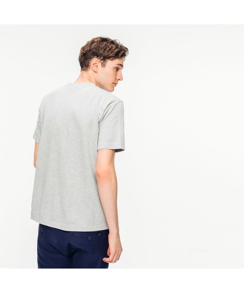 LACOSTE(ラコステ)の「鹿の子クルーネックTシャツ(半袖)(Tシャツ/カットソー・メンズ・ホワイト/ブラック/ネイビー/グレー・2/3/5/4)」の17枚目の写真