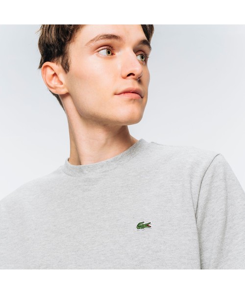 LACOSTE(ラコステ)の「鹿の子クルーネックTシャツ(半袖)(Tシャツ/カットソー・メンズ・ホワイト/ブラック/ネイビー/グレー・2/3/5/4)」の18枚目の写真