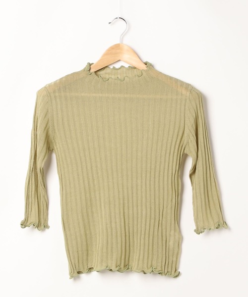 archives（アルシーヴ）の「シアーニットトップス（ニット/セーター