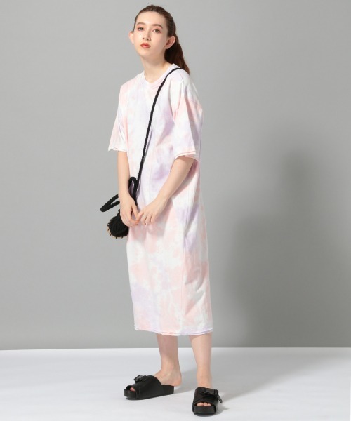 セール Yoga タイダイbigワンピース 8193 ワンピース Jeanasis ジーナシス のファッション通販 Zozotown