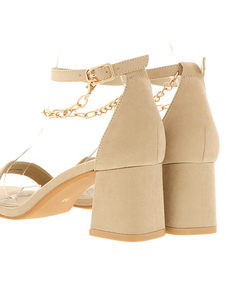 RANDA（ランダ）の「2WAYスクエアチェーンサンダル（サンダル・レディース・グリーン/ブラック/ダークブラウン・S/M/LL/L）」の10枚目の写真