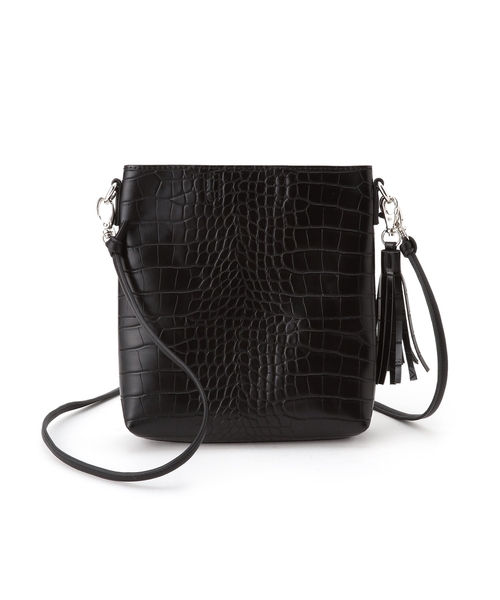 tk.TAKEO KIKUCHI（ティーケータケオキクチ）の「スクエアポシェット/ショルダーバッグ（ショルダーバッグ・メンズ・ブラック/キャメル/ライトグリーン/ライトブルー/ブラック系3・00）」の8枚目の写真