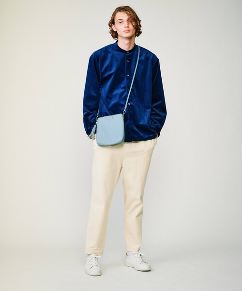 tk.TAKEO KIKUCHI（ティーケータケオキクチ）の「スクエアポシェット/ショルダーバッグ（ショルダーバッグ・メンズ・ブラック/キャメル/ライトグリーン/ライトブルー/ブラック系3・00）」の15枚目の写真