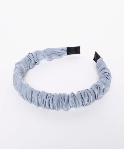 WEGO（ウィゴー）の「WEGO/プリーツカチューシャ（カチューシャ・レディース・ブラック/ベージュ/サックスブルー・FREE）」の3枚目の写真