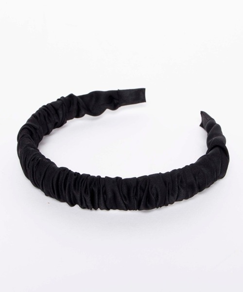 WEGO（ウィゴー）の「WEGO/プリーツカチューシャ（カチューシャ・レディース・ブラック/ベージュ/サックスブルー・FREE）」の2枚目の写真