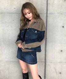 ENVYM | コーデュロイデニムＪＫ(デニムジャケット)