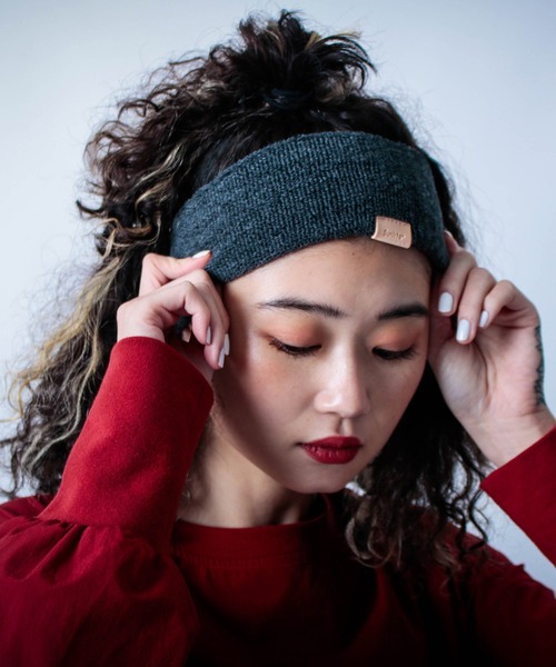 sunista/サニスタ】 THIN leather / COOL MAX HAIR BAND（ヘアバンド