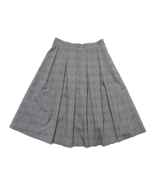Ray BEAMS（レイビームス）の「Ray BEAMS / グレンチェック　タックスカート（スカート・レディース・ライトグレー/チャコールグレー・0/1）」の20枚目の写真