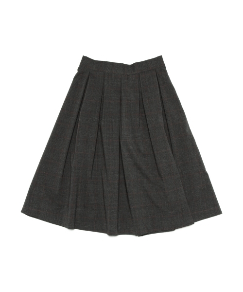 Ray BEAMS（レイビームス）の「Ray BEAMS / グレンチェック　タックスカート（スカート・レディース・ライトグレー/チャコールグレー・0/1）」の21枚目の写真