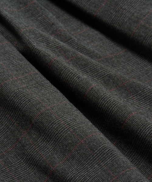 Ray BEAMS（レイビームス）の「Ray BEAMS / グレンチェック　タックスカート（スカート・レディース・ライトグレー/チャコールグレー・0/1）」の12枚目の写真