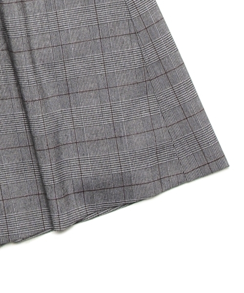 Ray BEAMS（レイビームス）の「Ray BEAMS / グレンチェック　タックスカート（スカート・レディース・ライトグレー/チャコールグレー・0/1）」の15枚目の写真