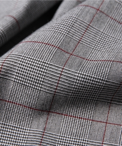 Ray BEAMS（レイビームス）の「Ray BEAMS / グレンチェック　タックスカート（スカート・レディース・ライトグレー/チャコールグレー・0/1）」の18枚目の写真