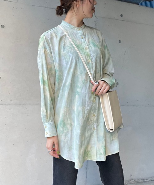 セール Web限定 タイダイ風シャツ シャツ ブラウス Capricieux Le Mage カプリシューレマージュ のファッション通販 Zozotown