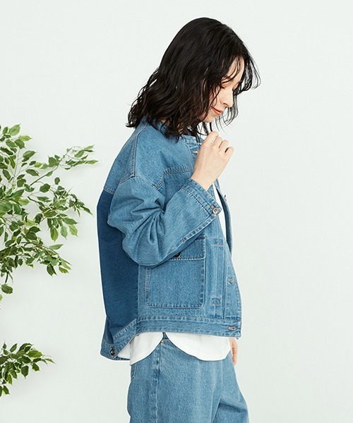 ONIGIRI（オニギリ）の「デニムブルゾン（デニムジャケット）」 - WEAR