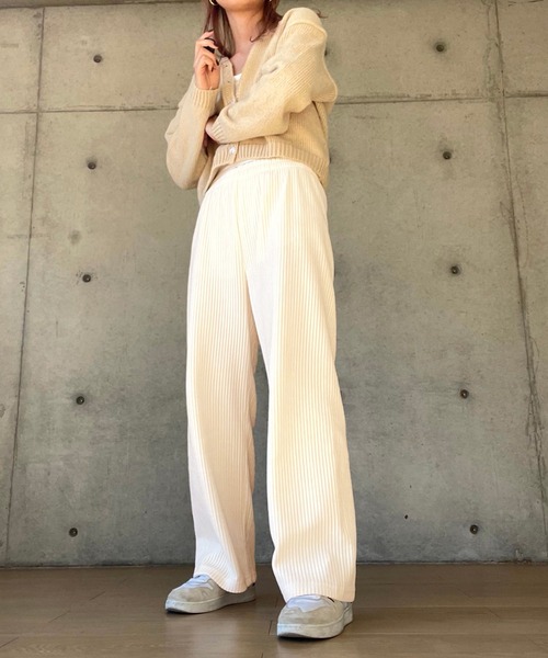 Girly Doll（ガーリードール）の「コーデュロイパンツ（その他パンツ・レディース・ホワイト/ブラック/ダークブルー/グレー/ブラウン/モカ・M/L）」の22枚目の写真