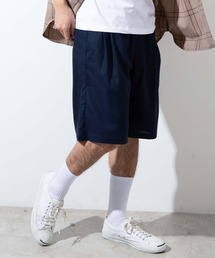 WEGO/麻レーヨンショートパンツ