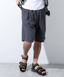 WEGO/麻レーヨンショートパンツ