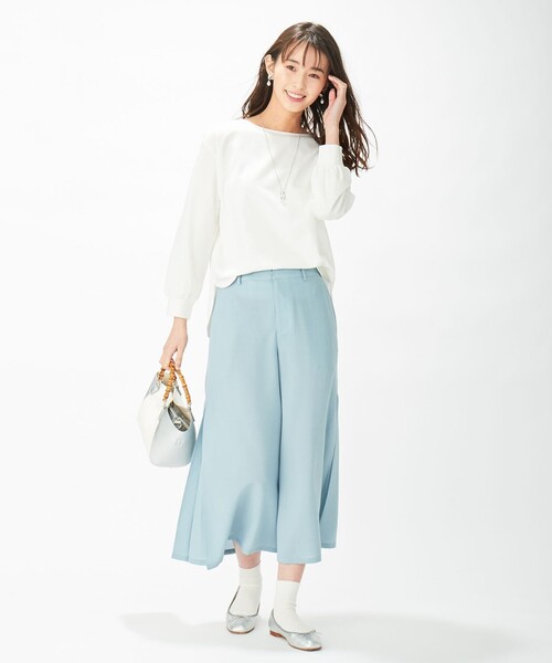 J.PRESS(ジェイプレス)の「【洗える】シックアンドシンボイル パンツ(その他パンツ・レディース・ベージュ系/スモーキーグリーン系/ネイビー系・9/11/7)」の10枚目の写真