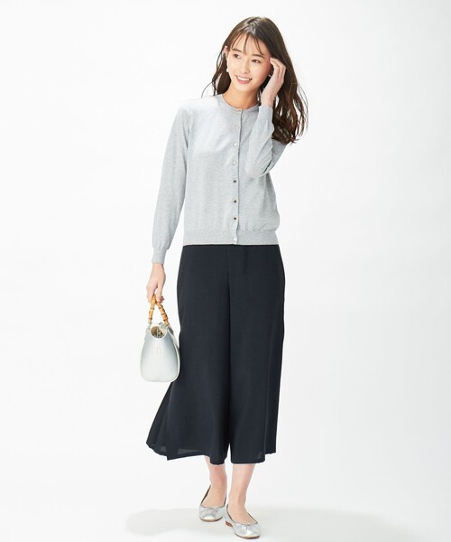 J.PRESS(ジェイプレス)の「【洗える】シックアンドシンボイル パンツ(その他パンツ・レディース・ベージュ系/スモーキーグリーン系/ネイビー系・9/11/7)」の11枚目の写真