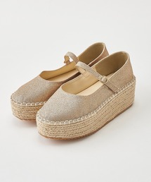 one after another NICE CLAUP | ジュート厚底フラットシューズ(その他シューズ)