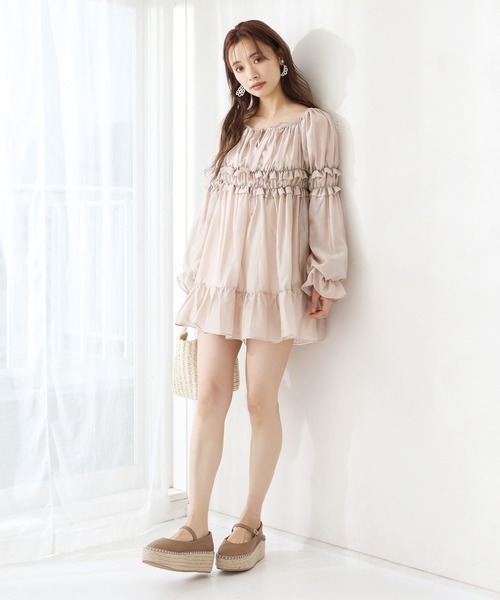 one after another NICE CLAUP（ワンアフターアナザーナイスクラップ）の「ジュート厚底フラットシューズ（その他シューズ・レディース・ブラック/モカ/ゴールド・SMALL/MEDIUM/LARGE）」の8枚目の写真