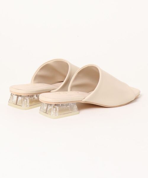 GeeRA（ジーラ）の「クリアヒールストレッチサンダル（サンダル・レディース・アイボリー/グリーン/ブラック・SMALL/LARGE/MEDIUM/X-LARGE）」の8枚目の写真