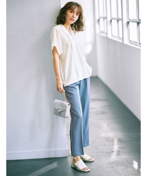 GeeRA（ジーラ）の「クリアヒールストレッチサンダル（サンダル・レディース・アイボリー/グリーン/ブラック・SMALL/LARGE/MEDIUM/X-LARGE）」の5枚目の写真