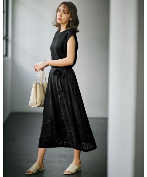 GeeRA（ジーラ）の「クリアヒールストレッチサンダル（サンダル・レディース・アイボリー/グリーン/ブラック・SMALL/LARGE/MEDIUM/X-LARGE）」の7枚目の写真
