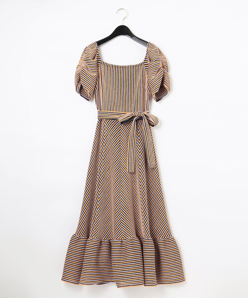 シアーリップルカットワンピース ワンピース Grace Grace Continental グレースコンチネンタル のワンピース シアーリップル カットワンピース を購入できます Grace Continental グレースコンチネンタル のファッション