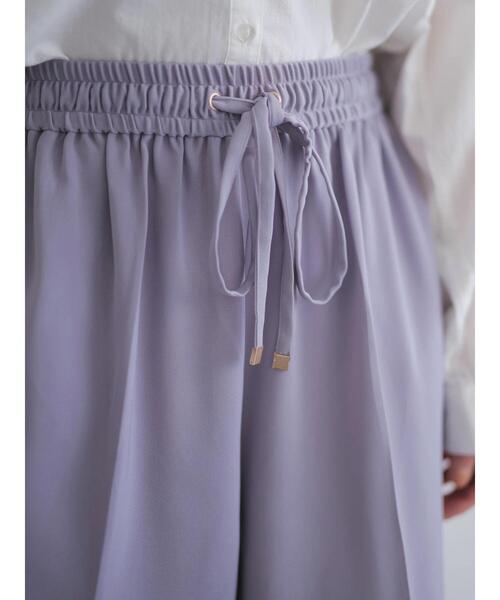 AMERICAN HOLIC（アメリカンホリック）の「センタータックドロストとろみパンツ　＊（その他パンツ・レディース・ブラック/パープル/グレイッシュベージュ/その他14・L/M）」の14枚目の写真