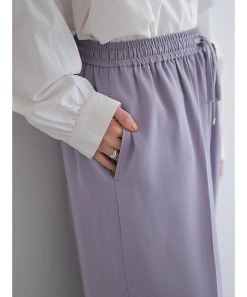 AMERICAN HOLIC（アメリカンホリック）の「センタータックドロストとろみパンツ　＊（その他パンツ・レディース・ブラック/パープル/グレイッシュベージュ/その他14・L/M）」の15枚目の写真