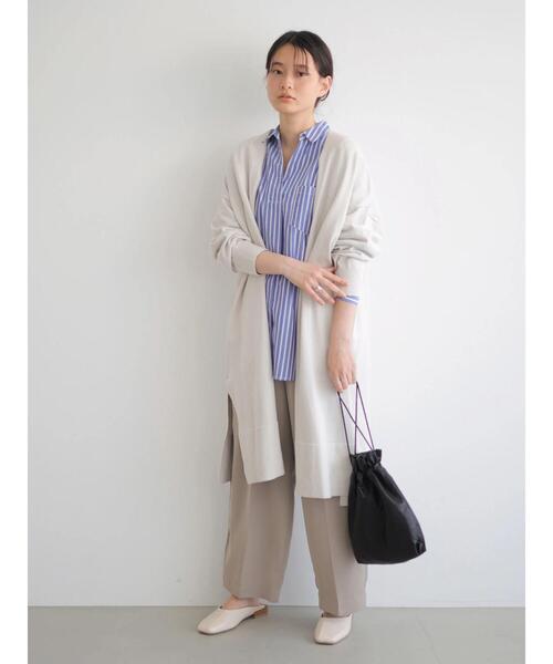 AMERICAN HOLIC（アメリカンホリック）の「センタータックドロストとろみパンツ　＊（その他パンツ・レディース・ブラック/パープル/グレイッシュベージュ/その他14・L/M）」の19枚目の写真