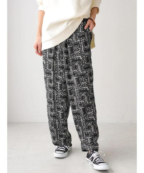 AMERICAN HOLIC（アメリカンホリック）の「センタータックドロストとろみパンツ　＊（その他パンツ・レディース・ブラック/パープル/グレイッシュベージュ/その他14・L/M）」の21枚目の写真