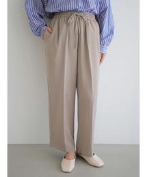 センタータックドロストとろみパンツ *