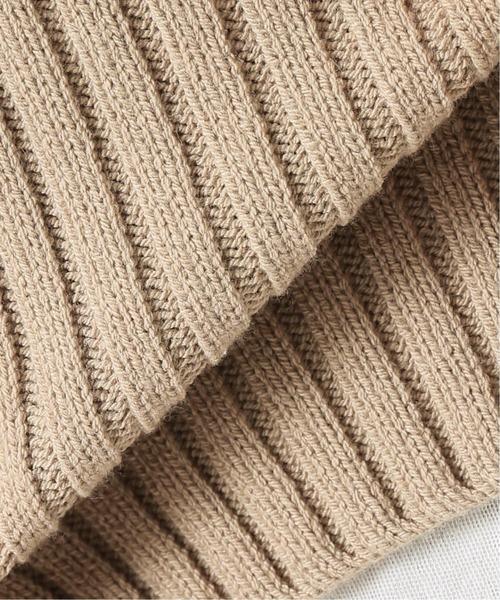 JOURNAL STANDARD（ジャーナルスタンダード）の「ハイツイストコットンリブビスチェ（ベスト・レディース・ライトグレー/ブラック・FREE）」の7枚目の写真