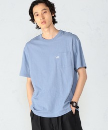 Lee | 【ユニセックス】ワンポイントロゴ刺繍 半袖Tシャツ(Tシャツ/カットソー)