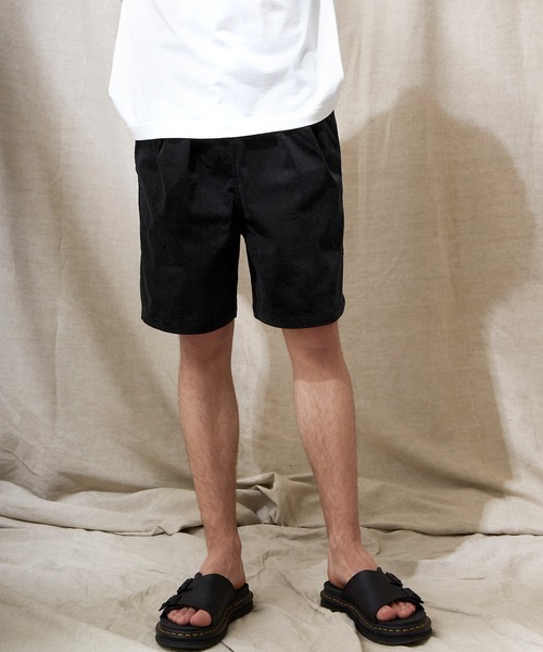 EMMA CLOTHES(エマクローズ)の「サマーコーデュロイストレッチ ワイドシルエットショーツ EMMA CLOTHES(その他パンツ・メンズ・ライトグレー/ブラック/アイボリー/ブルー/ベージュ・M/L)」の8枚目の写真