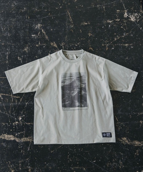 GLOBAL WORK（グローバルワーク）の「BLIND BARBERプリントT/940140（Tシャツ/カットソー・メンズ・ホワイト/ブラウン/グリーン・SMALL/MEDIUM/LARGE/X-LARGE）」の3枚目の写真