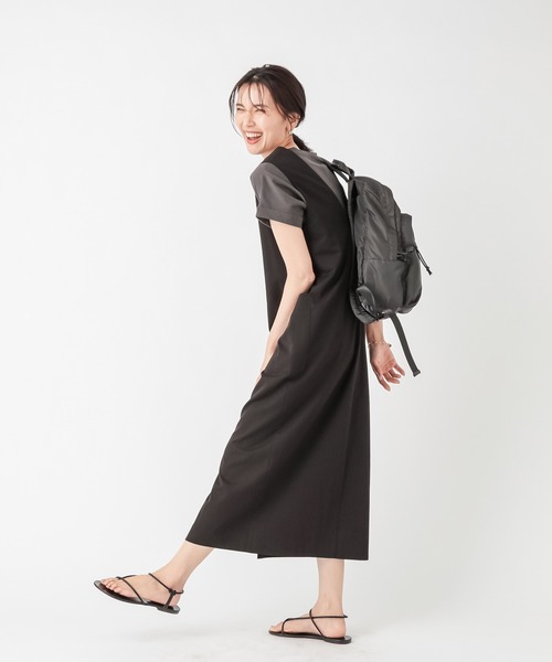 RIVE DROITE（リヴドロワ）の「ライトデイパック（バックパック/リュック・レディース・ブラック/ダークグレー・FREE）」の4枚目の写真