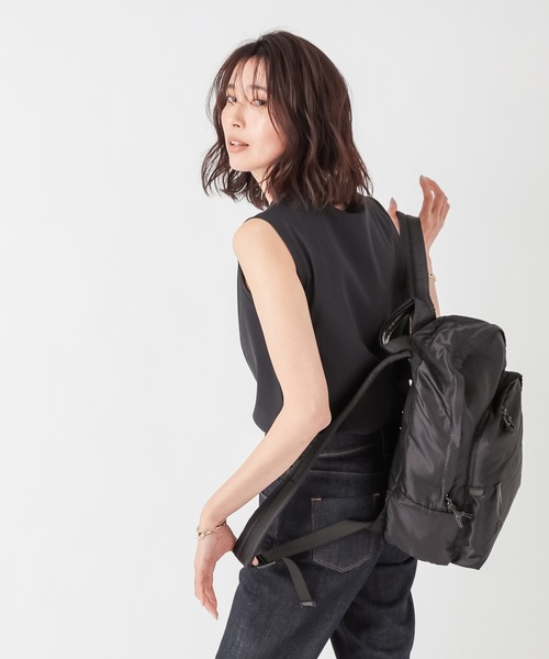 RIVE DROITE（リヴドロワ）の「ライトデイパック（バックパック/リュック・レディース・ブラック/ダークグレー・FREE）」の10枚目の写真