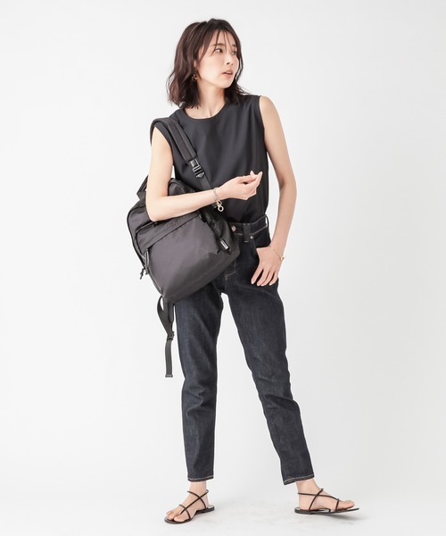 RIVE DROITE（リヴドロワ）の「ライトデイパック（バックパック/リュック・レディース・ブラック/ダークグレー・FREE）」の5枚目の写真