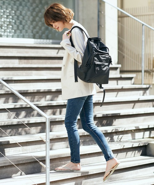 RIVE DROITE（リヴドロワ）の「ライトデイパック（バックパック/リュック・レディース・ブラック/ダークグレー・FREE）」の6枚目の写真