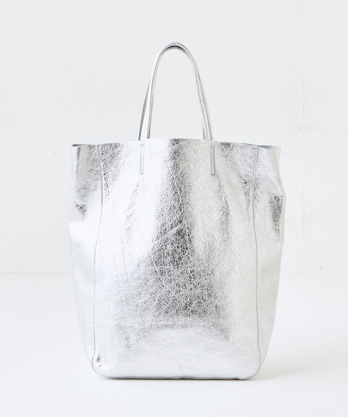 BEARDSLEY(ビアズリー)の「”MARCO MASI”トートバッグ(トートバッグ・レディース・シルバー・FREE)」の1枚目の写真