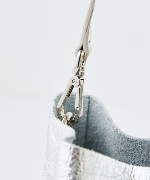 BEARDSLEY(ビアズリー)の「”MARCO MASI”トートバッグ(トートバッグ・レディース・シルバー・FREE)」の5枚目の写真